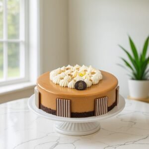 Butterscotch Nut Crown cake