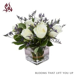 Lavender & White Rose Harmony