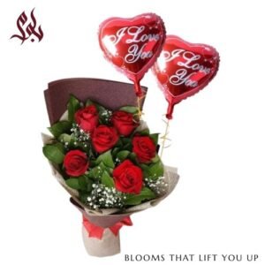 Roses and hearts Bouquet