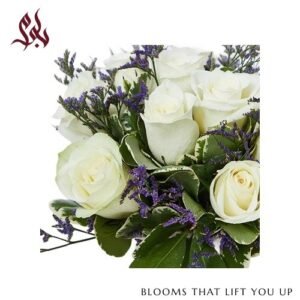 Lavender & White Rose Harmony
